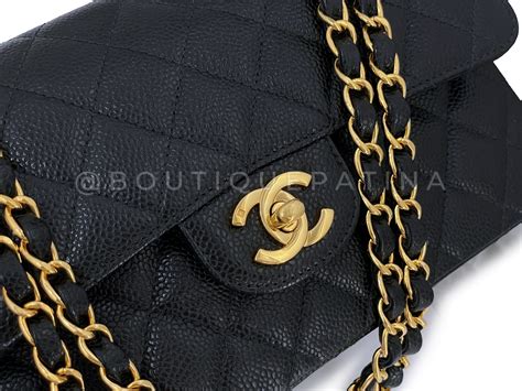 chanel small caviar classic flap|The Ultimate Chanel Flap Guide .